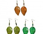 earrings leaf